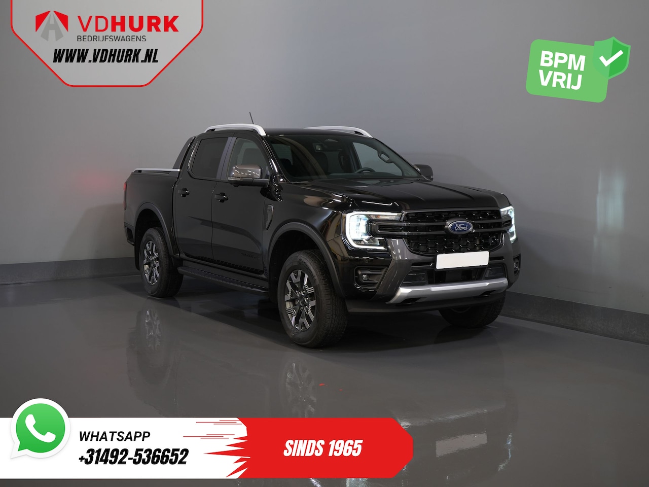 Ford Ranger - Wildtrak 2.3 PHEV Double Cab 4x4/ B&O/ Tech-Pack/ Adapt.Cruise/ 3.5t Trekverm./ 360 Camera - AutoWereld.nl