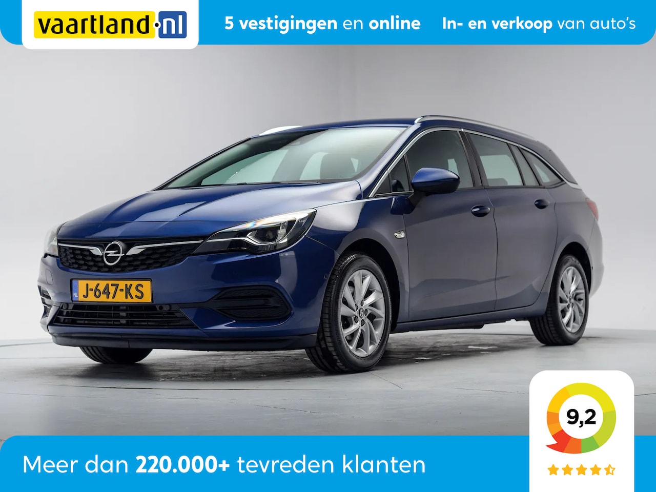 Opel Astra Sports Tourer - 1.2 T 130pk Elegance [ LED Navi Camera ] - AutoWereld.nl