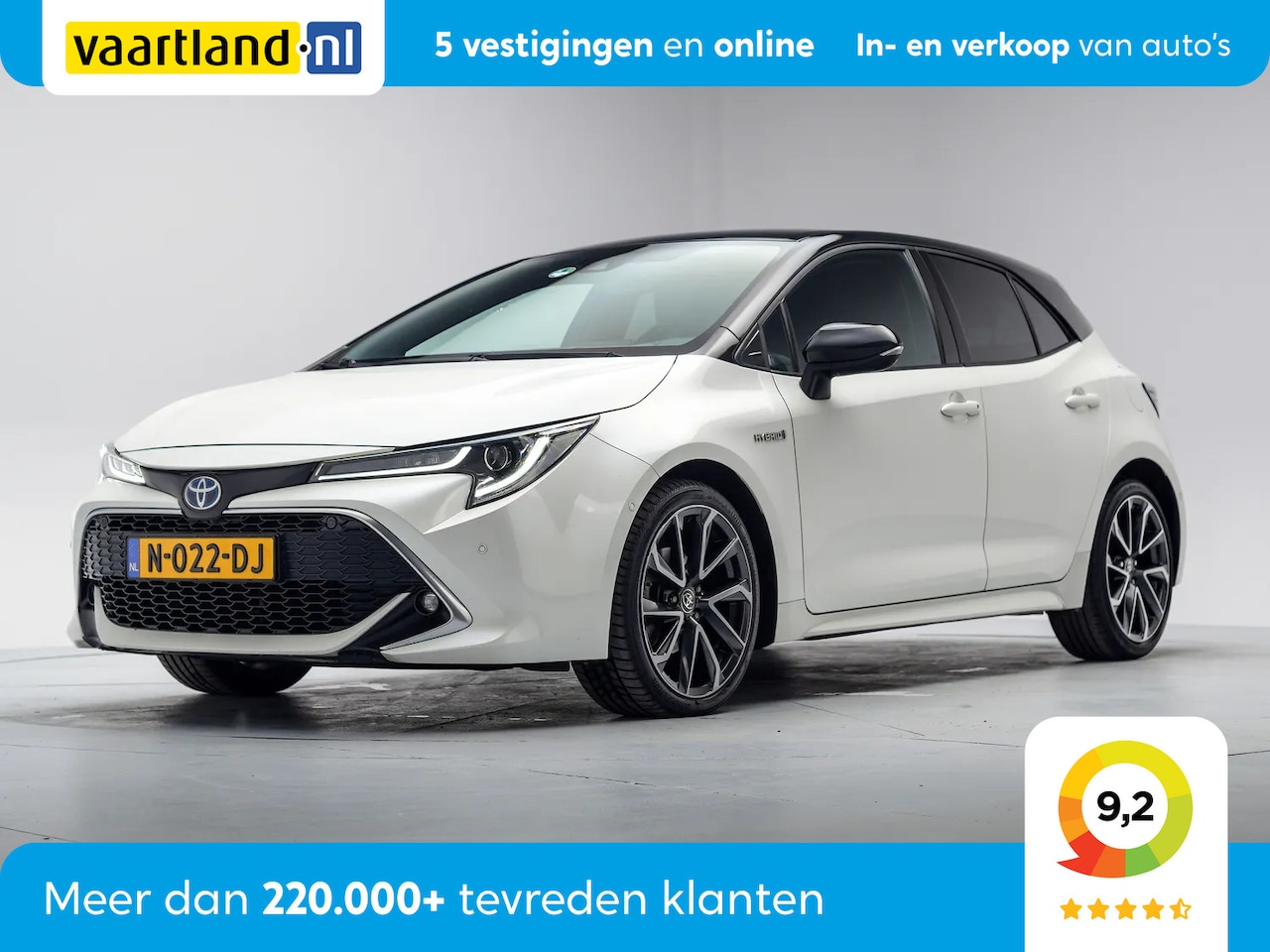 Toyota Corolla - 1.8 Hybrid Executive Sport [ Head-up Navi Sportstoelen Stoelverwarming ] - AutoWereld.nl