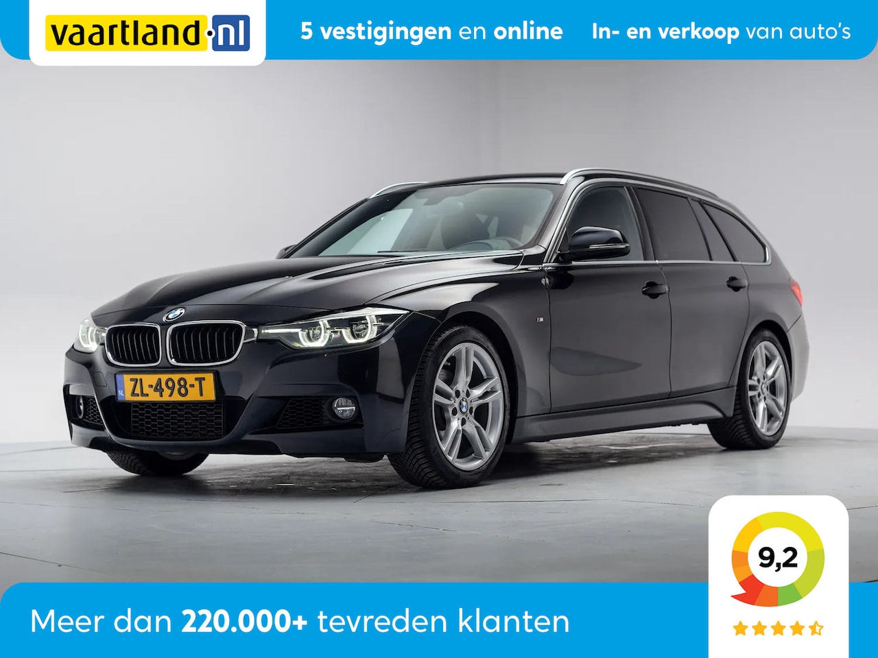 BMW 3-serie Touring - 318i M Sport Aut. [ Navi prof. Digi-dash Leder Stoelverwarming ] - AutoWereld.nl