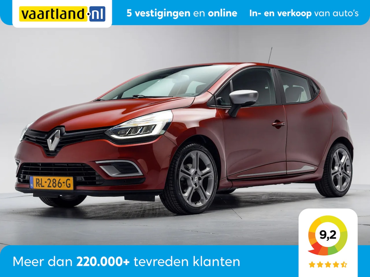 Renault Clio - 1.2 TCe 120pk GT-Line Intens [ LED Bose Navi Stoelverwarming ] - AutoWereld.nl