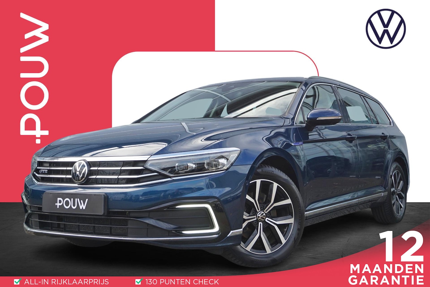 Volkswagen Passat Variant - GTE 1.4 TSI 218pk PHEV Business | Head-up | Panoramadak | 360 Camera - AutoWereld.nl