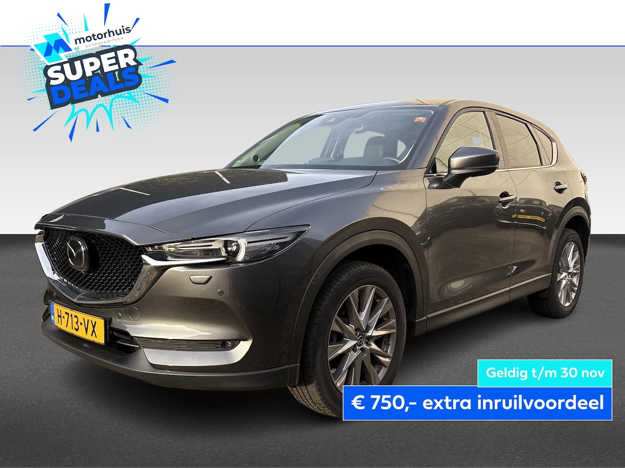 Mazda CX-5 - 2.0 SKYACTIV-G 165PK AUTOMAAT LUXURY LEDER BOSE TREKHAAK NAVI - AutoWereld.nl