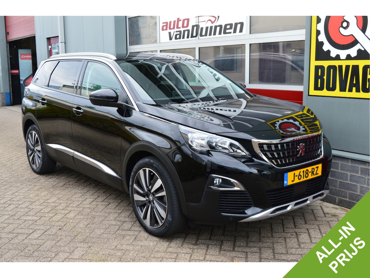 Peugeot 5008 - 1.2 PureTech Blue Lease Premium O.a: Haak, Elektr, Stoelverst, Stoelverw, Camera, Etc. All - AutoWereld.nl