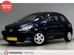 Peugeot 206 - 1.4 X-line/ Trekhaak/ 116.000 KM N.A.P/ APK 11-2026/ 14'' LMV/ Stuurbekr./ C.V. Afstand/ E