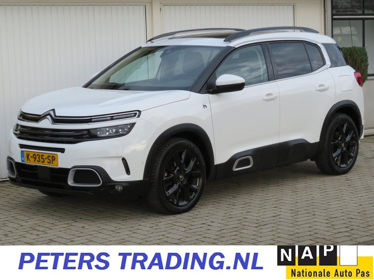 Citroën C5 Aircross - 1.6 Plug-in Hybrid 225 Shine LEDER-PANO-ADAPT.CRUISE-LED-CAMERA - AutoWereld.nl