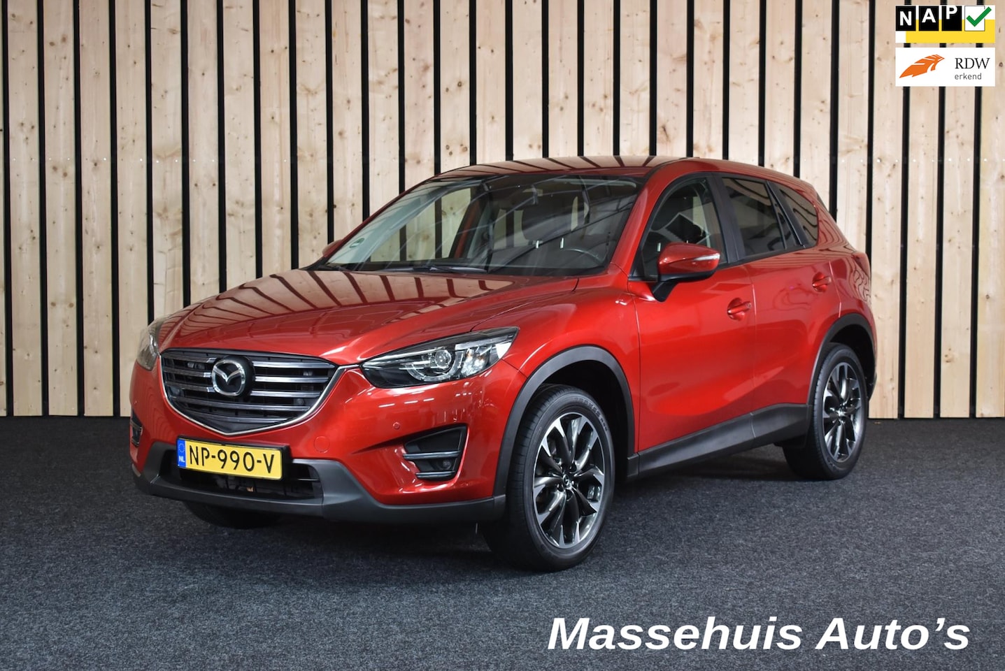 Mazda CX-5 - 2.0 SkyActiv-G 165 GT-M Line Trekhaak 1e eig. Leer Camera Navi Cruise Nwe APK - AutoWereld.nl