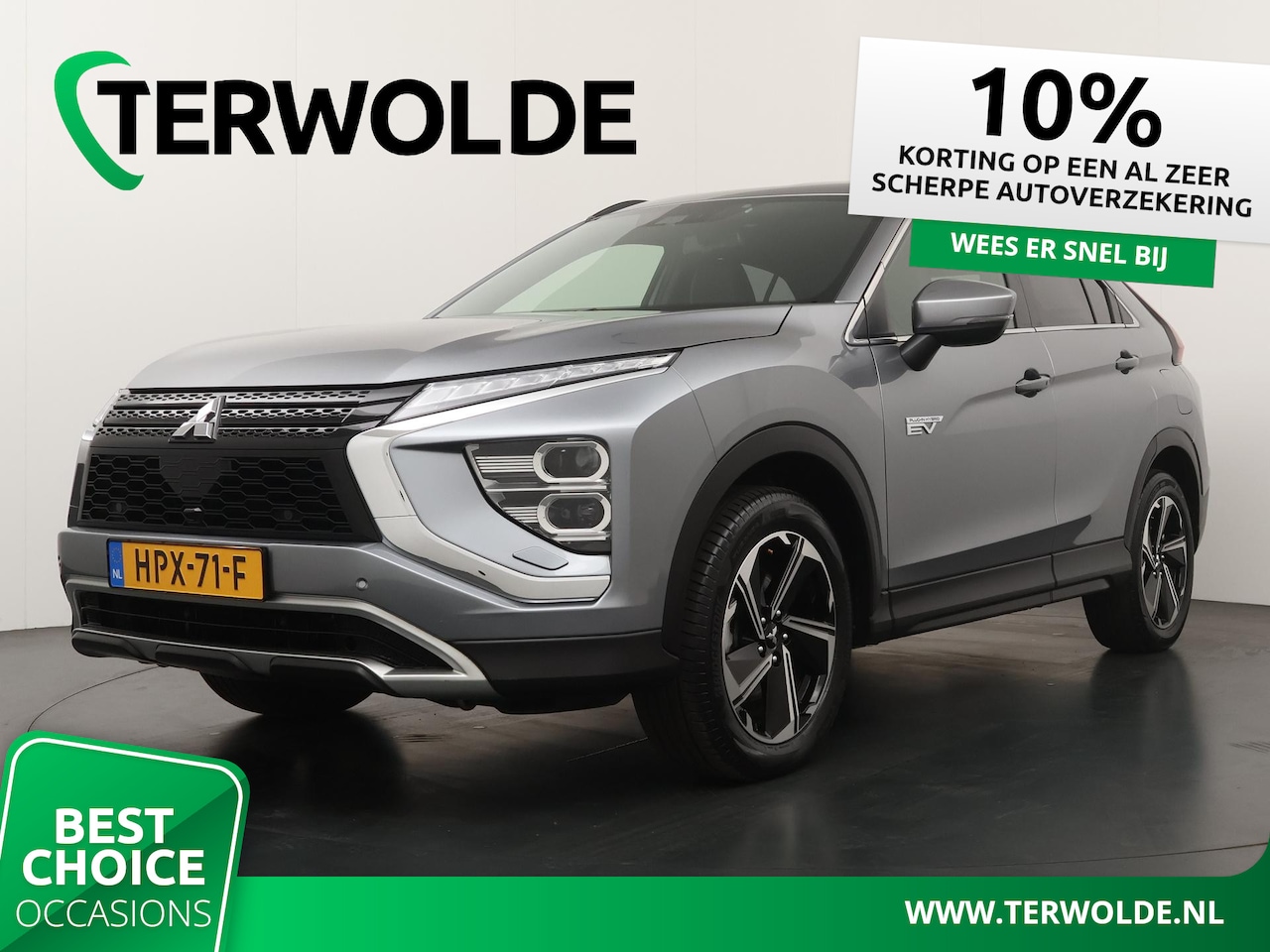 Mitsubishi Eclipse Cross - Top Hybrid 4WD | Parkeercamera | Half Leder/Alcantara | Navigatie | - AutoWereld.nl