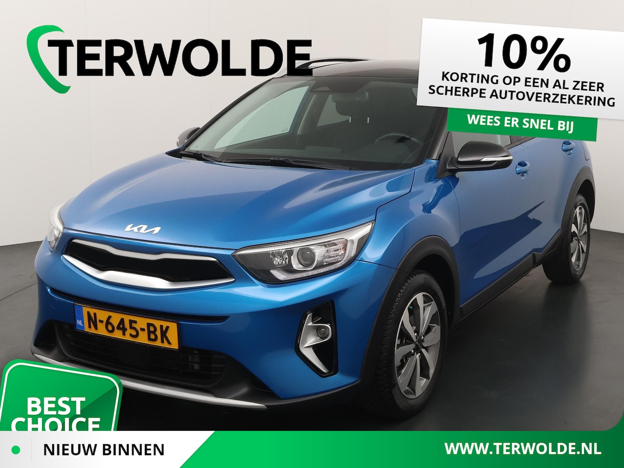 Kia Stonic - 1.0 T-GDi MHEV DynamicPlusLine | Navigatie | Adapt. Cruise | Climate controle | - AutoWereld.nl