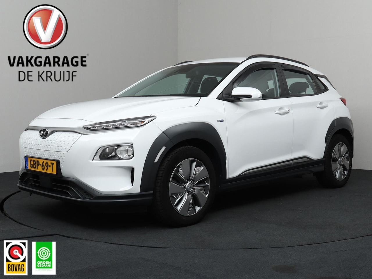 Hyundai Kona Electric - EV Premium 64 kWh SoH 96,6%! | ACC | Camera | Navigatie! - AutoWereld.nl