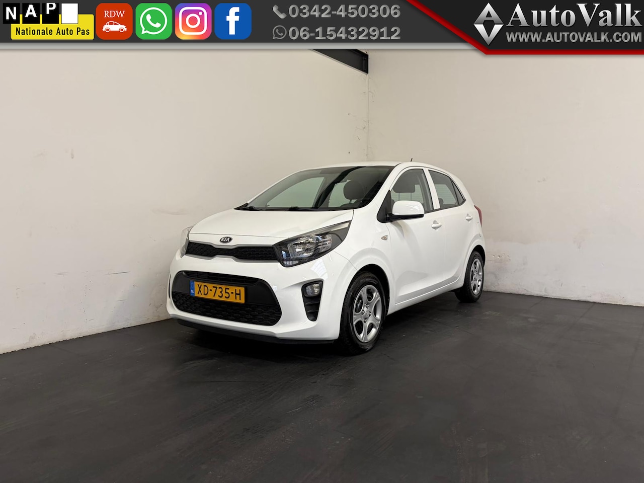 Kia Picanto - 1.0 CVVT EconomyPlusLine. APK 01-2027! - AutoWereld.nl