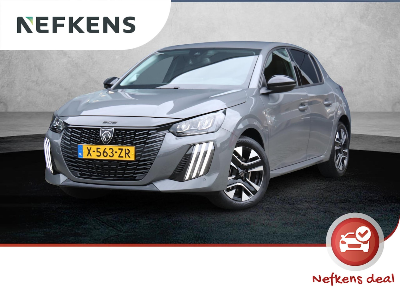 Peugeot 208 - Hybrid 100 e-DCS6 Allure 1ste Eigenaar | Navigatie | Parkeersensoren Voor/Achter | DAB | A - AutoWereld.nl