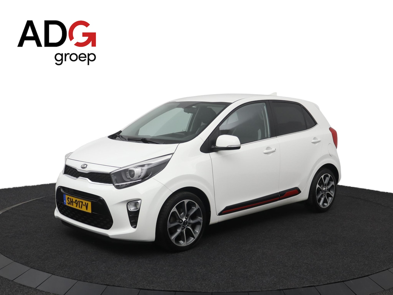 Kia Picanto - 1.0 CVVT Design Edition | Parkeercamera | Navigatie | Leder | Cruise Control - AutoWereld.nl