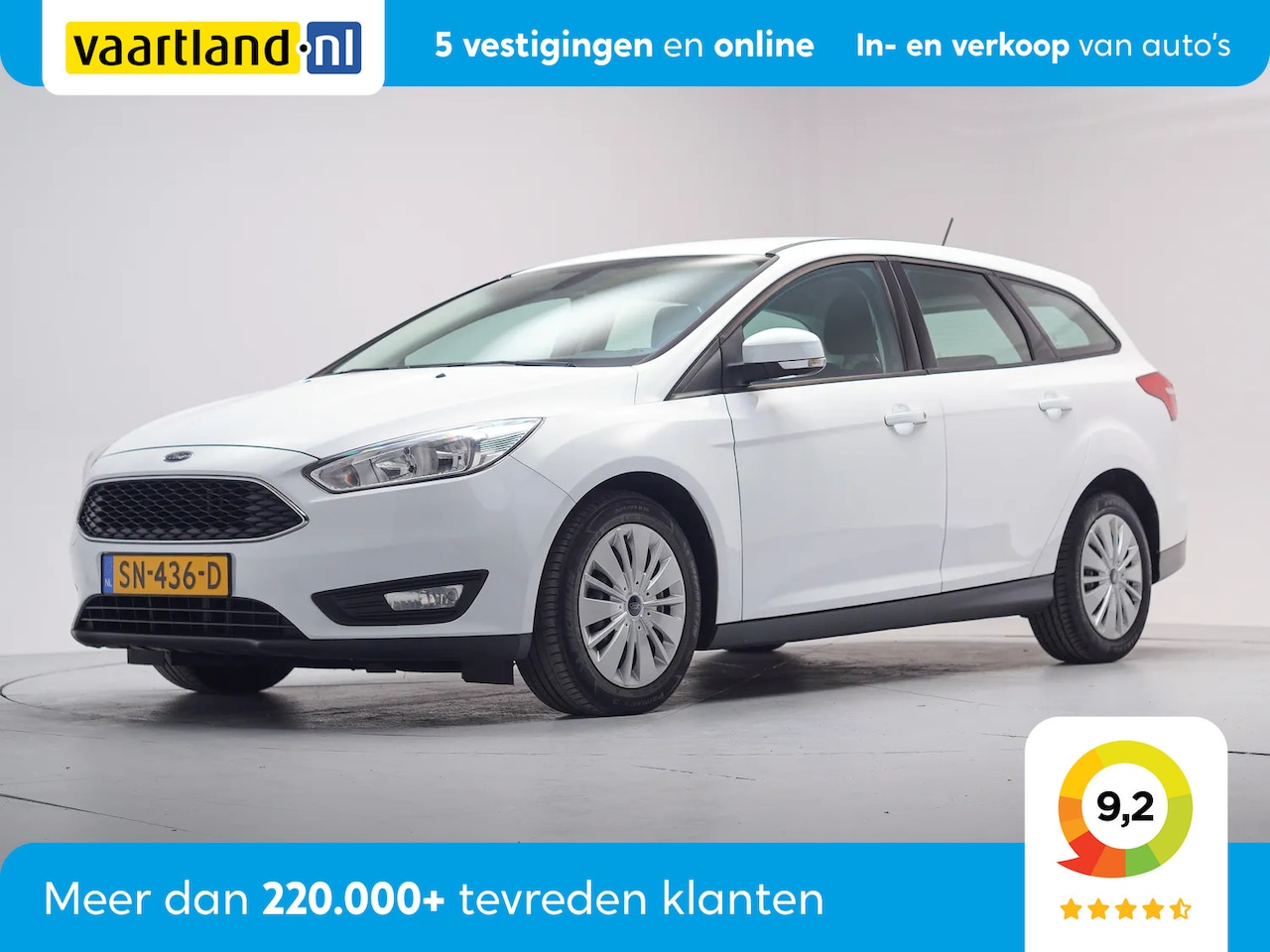 Ford Focus Wagon - 1.0 EcoBoost 125pk Edition Business [ Navi Climate Cruise ] - AutoWereld.nl