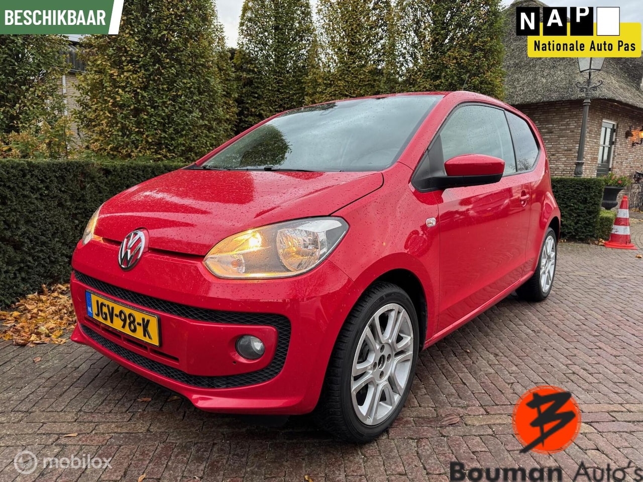 Volkswagen Up! - 1.0 high up! Airco - Nieuwe APK - LM Velgen - AutoWereld.nl