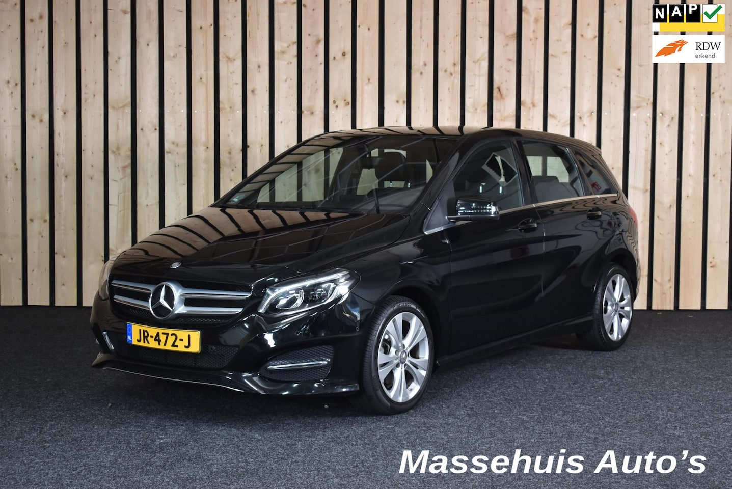 Mercedes-Benz B-klasse - 180 Ambition 156dkm LED Navi PDC V+A Halfleer Clima Cruise Nwe APK - AutoWereld.nl