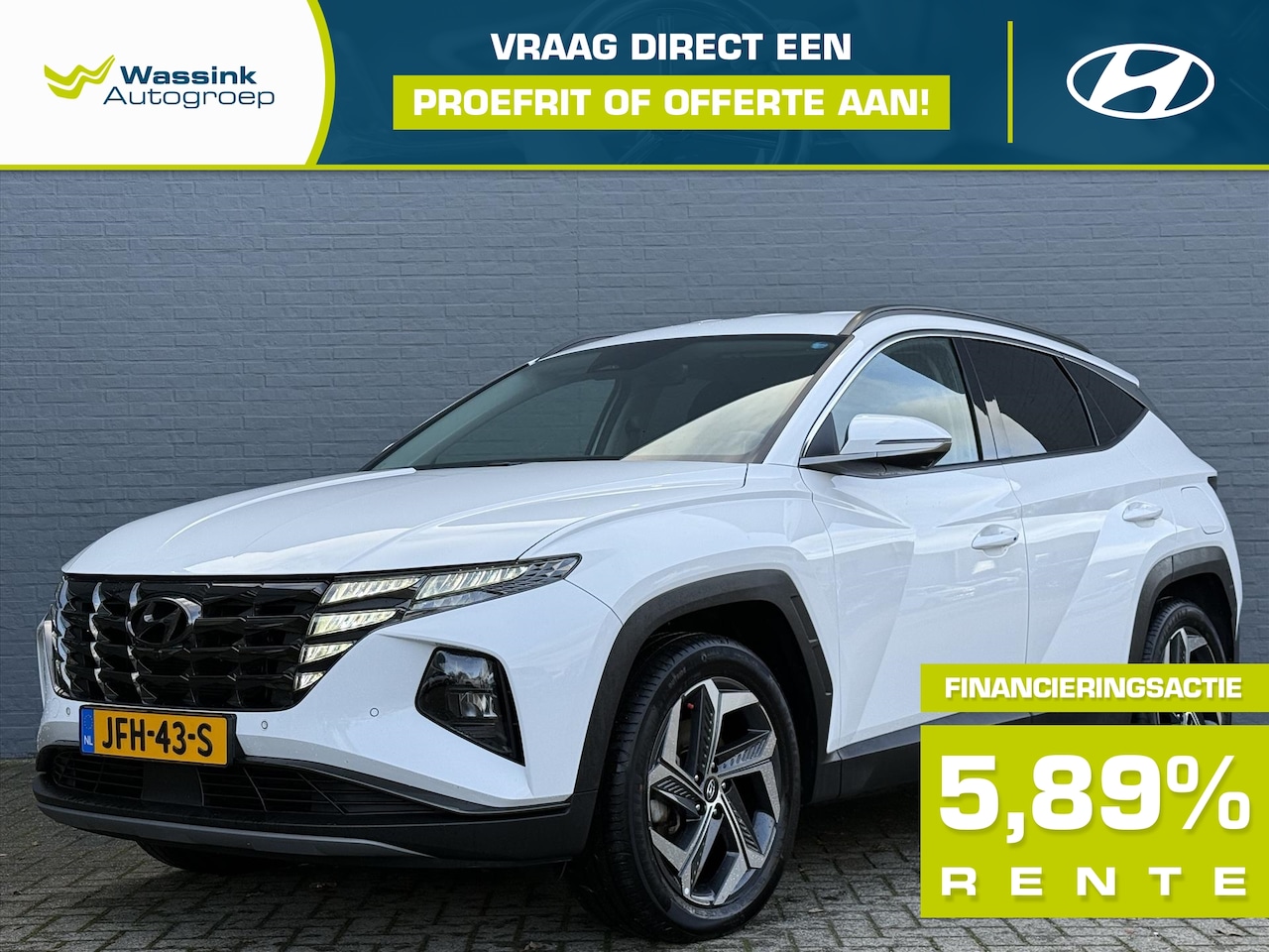 Hyundai Tucson - 1.6 T-GDi PHEV 265pk AWD Aut. Comfort Smart | 360 graden Camera | Stoel & Stuurverwarming - AutoWereld.nl