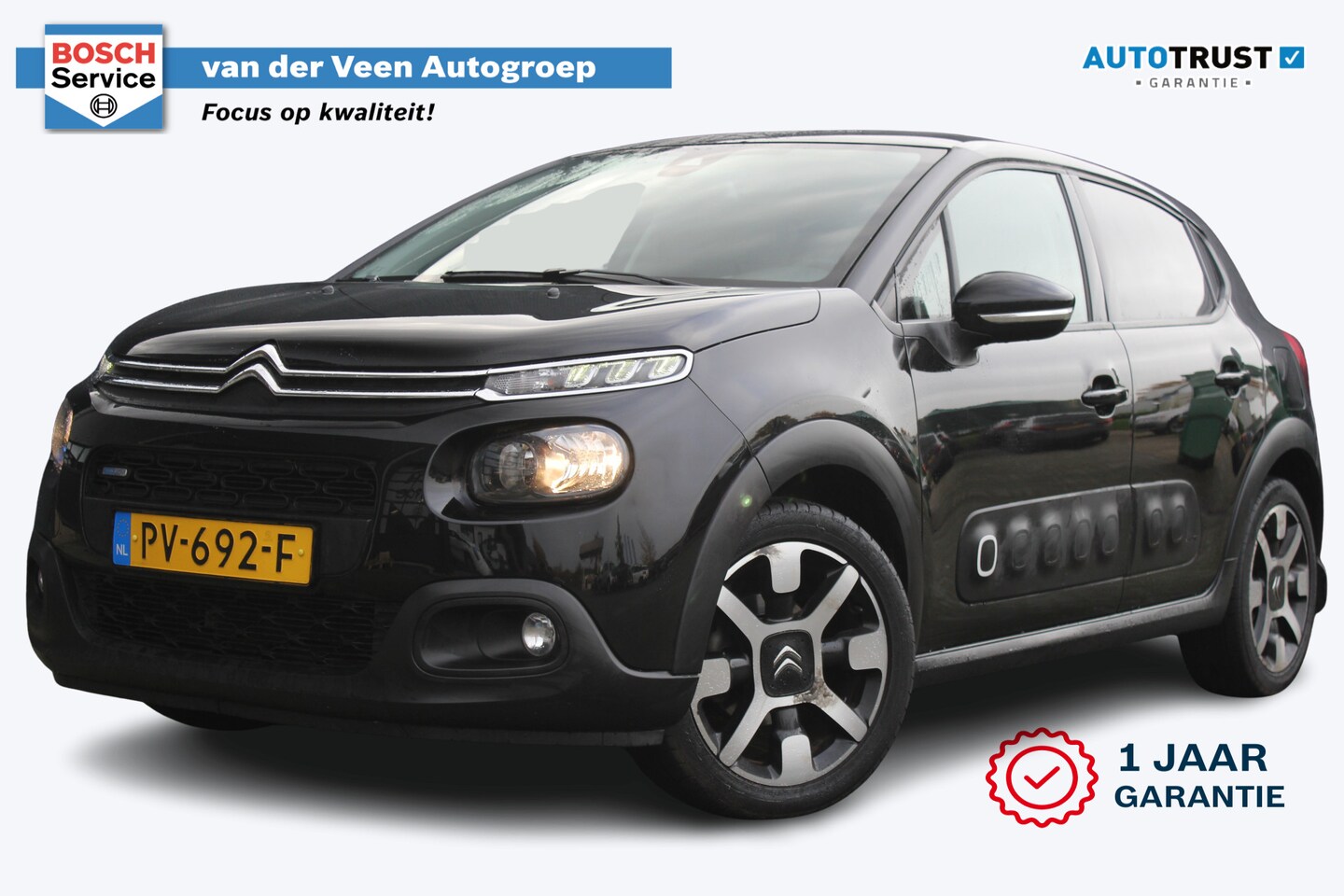 Citroën C3 - 1.2 PureTech S&S Shine | Incl. 12 maanden garantie | Trekhaak | Parkeersensoren | Achterui - AutoWereld.nl