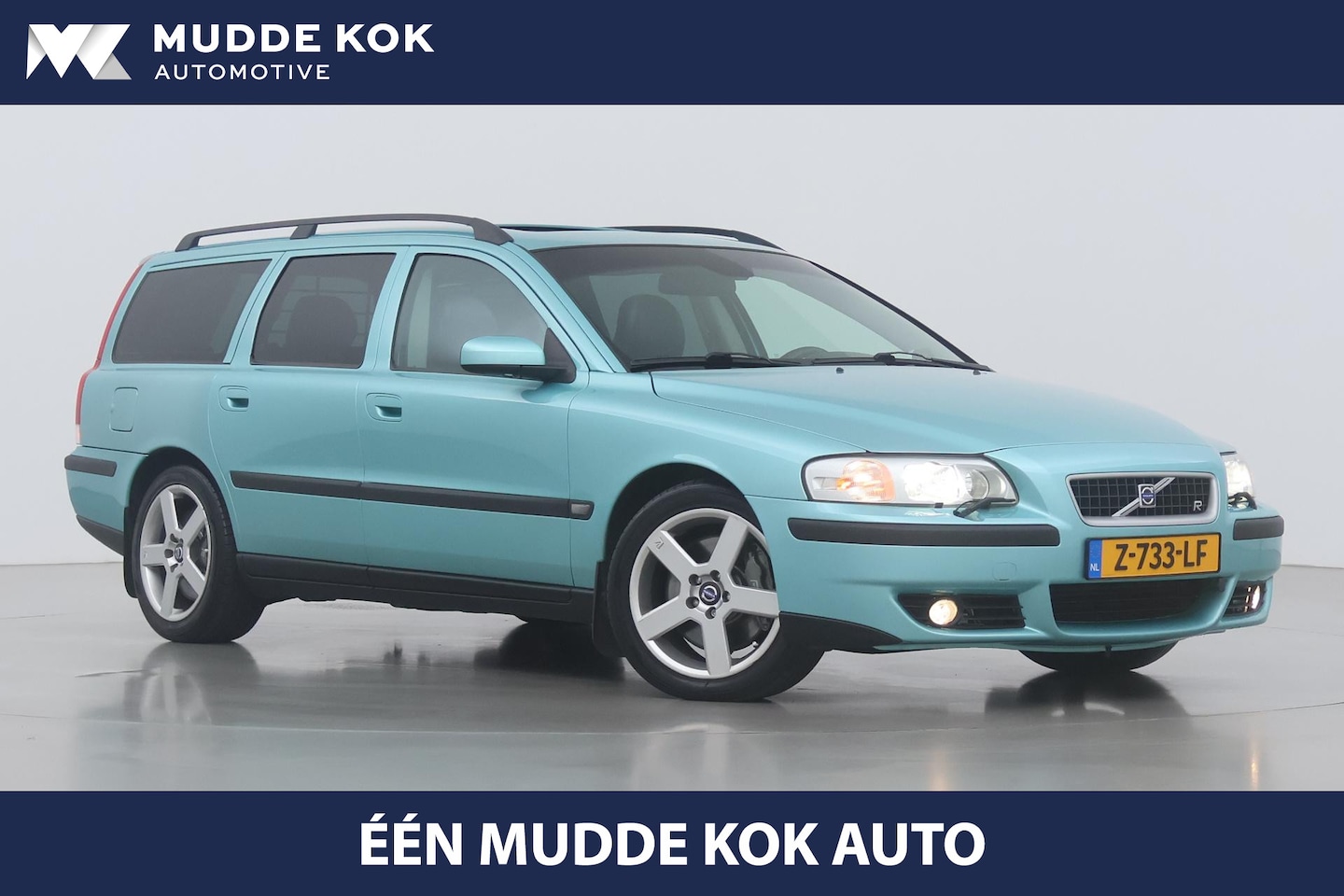 Volvo V70 - 2.5 R Geartronic | Flash Green | Automaat | Schuif/Kanteldak | Vol-Leder | Bi-Xenon - AutoWereld.nl