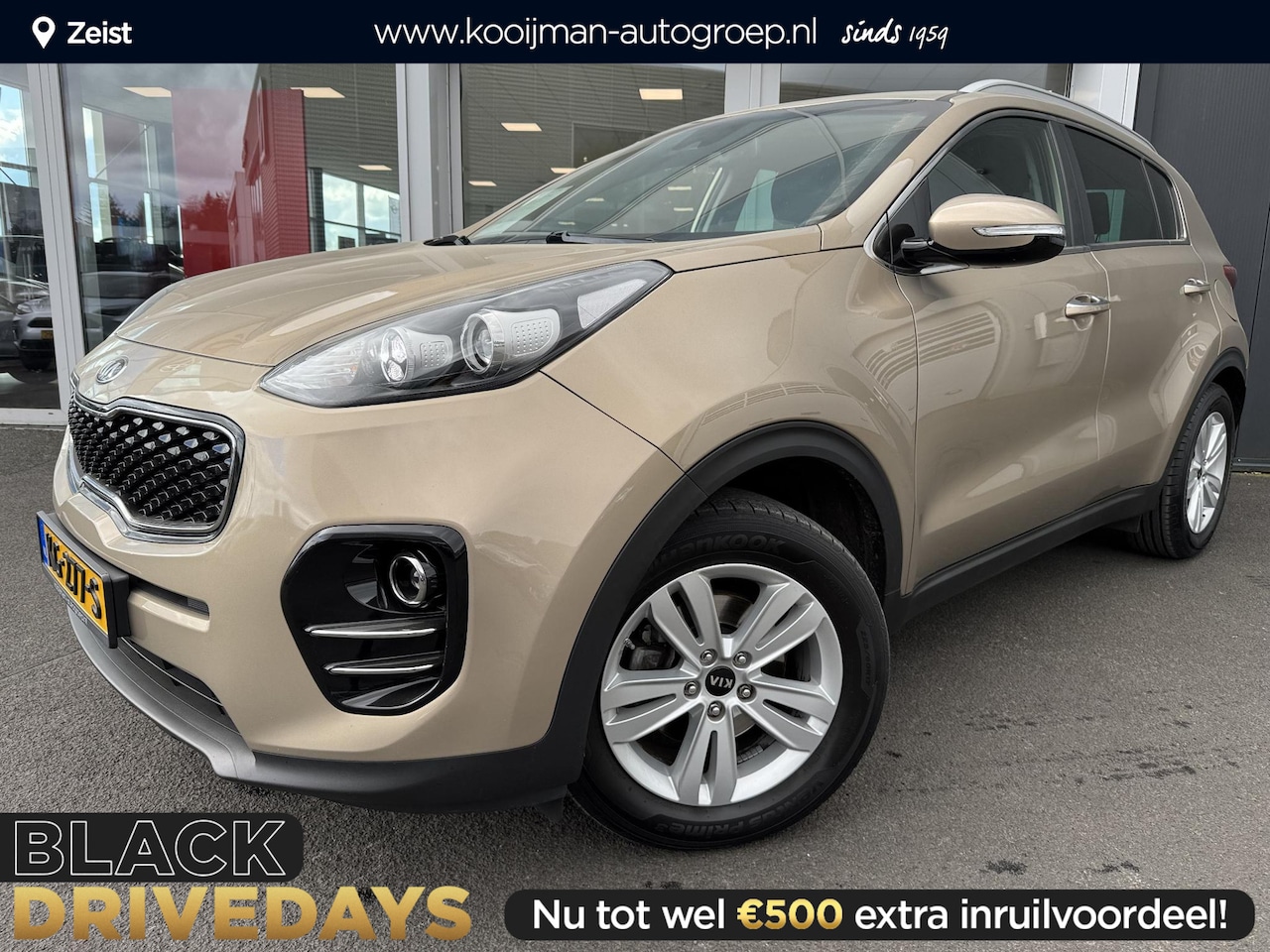Kia Sportage - 1.6 GDI First Edition Trekhaak | Navigatie | Achteruitrijcamera | Cruise control | Climate - AutoWereld.nl