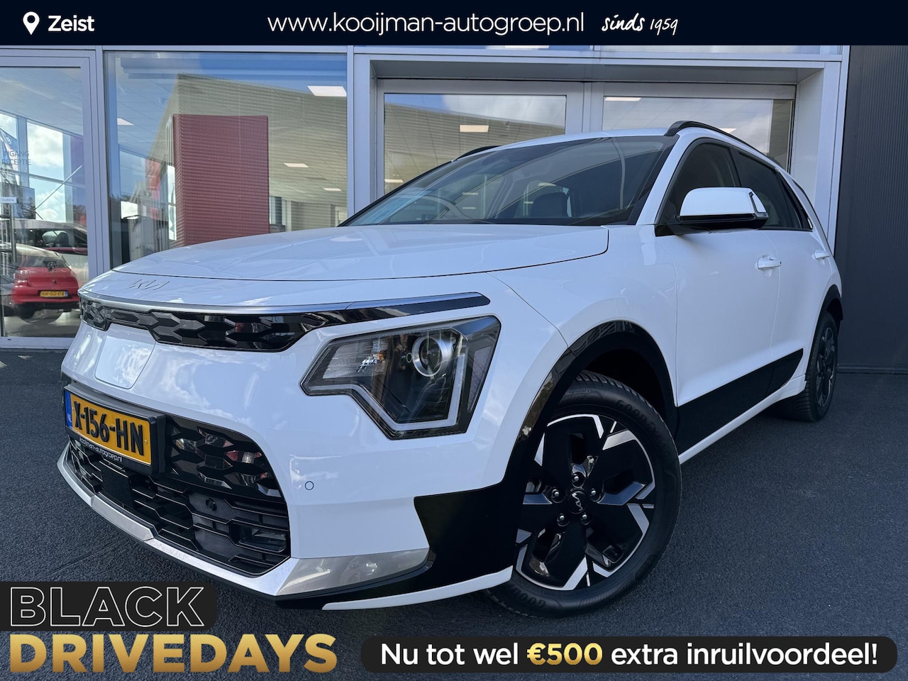 Kia Niro EV - DynamicLine 64.8 kWh 3 Fase laden | Navigatie | Cruise control Adaptieve | Climate control - AutoWereld.nl