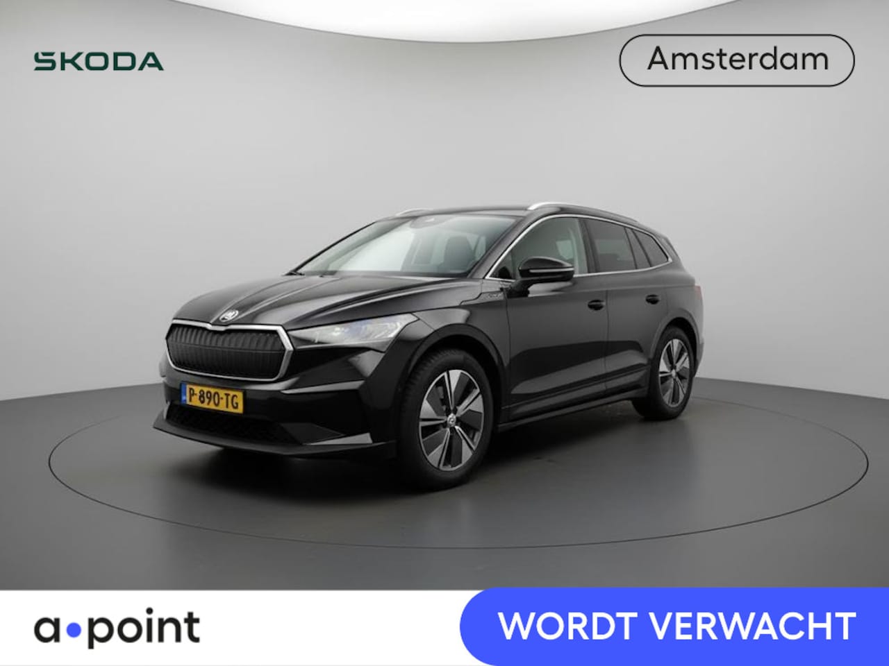 Skoda Enyaq iV - 80 204pk | Verwarmd sturuwiel | Wegklapare trekhaak | Warmtepomp | Parkeercamera - AutoWereld.nl