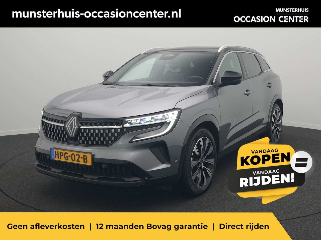Renault Austral - E-Tech Full Hybrid 200 Techno - RIJKLAARPRIJS - 360 Graden Camera - Panoramadak - AutoWereld.nl