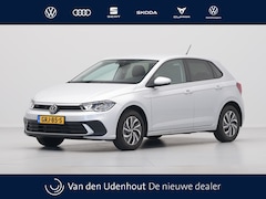 Volkswagen Polo - 1.0 TSI 95pk Life Edition Navi via App Acc Pdc Clima Privacy glas Argon
