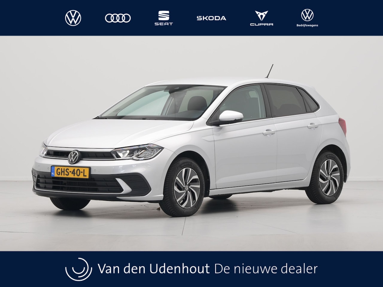 Volkswagen Polo - 1.0 TSI 95pk Life Edition Navi via App Acc Pdc Camera Privacy glas Argon - AutoWereld.nl