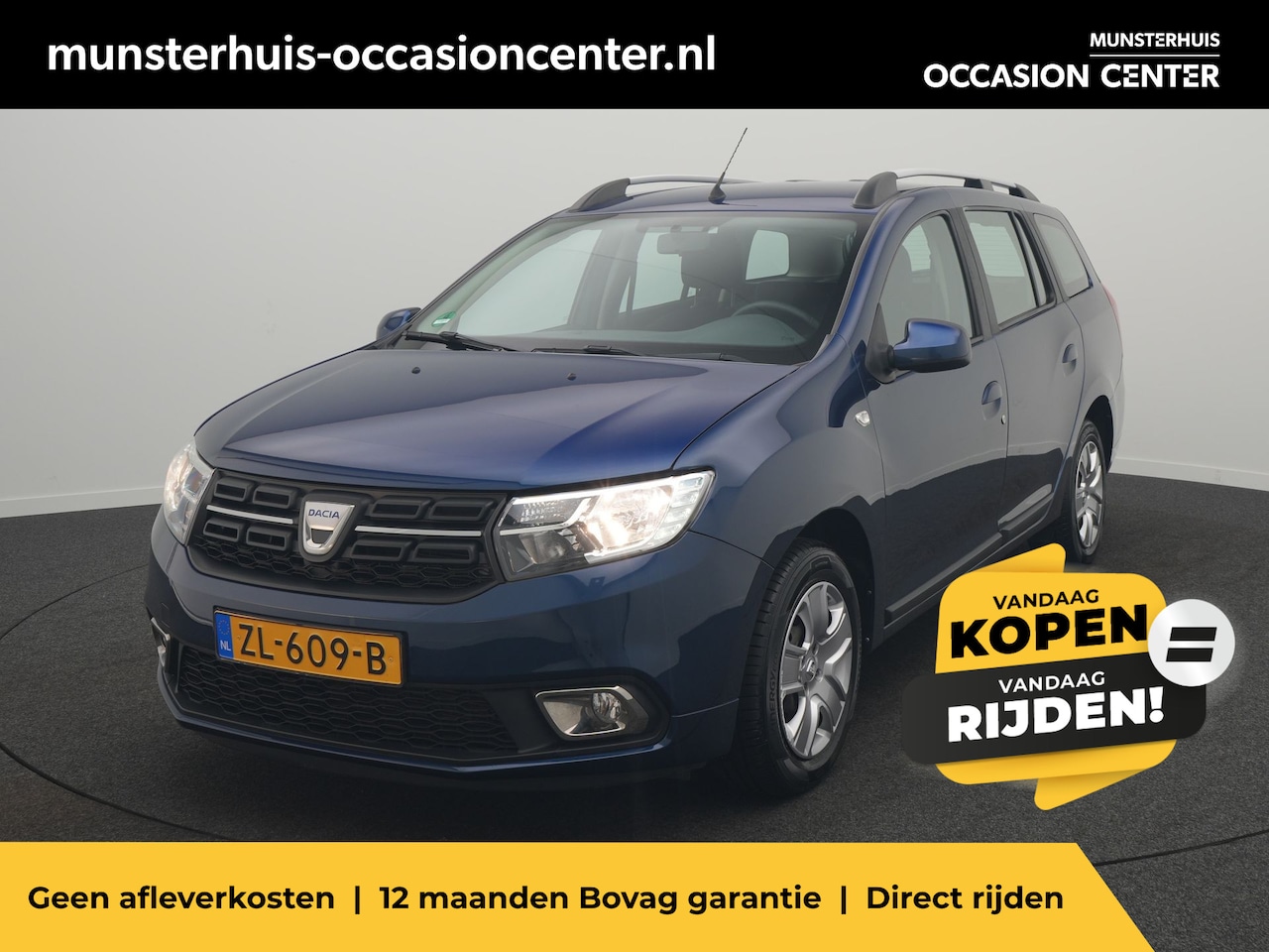 Dacia Logan MCV - 0.9 TCe Laureate - RIJKLAARPRIJS - Achteruitrijcamera - DAB - Cruise Control - AutoWereld.nl