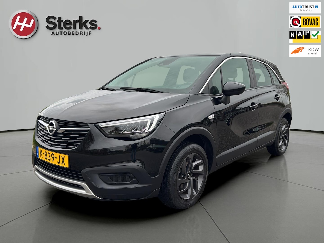 Opel Crossland X - 1.2 Turbo Edition 2020 CARPLAY/ ANDROID AIRCO LM VELGEN 72803 KM !! - AutoWereld.nl