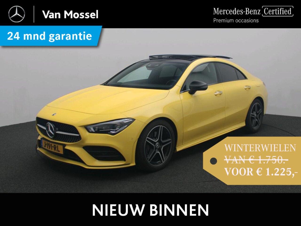 Mercedes-Benz CLA-Klasse - 200 Business Solution AMG /Panoramadak /Memory /Night pakket - AutoWereld.nl