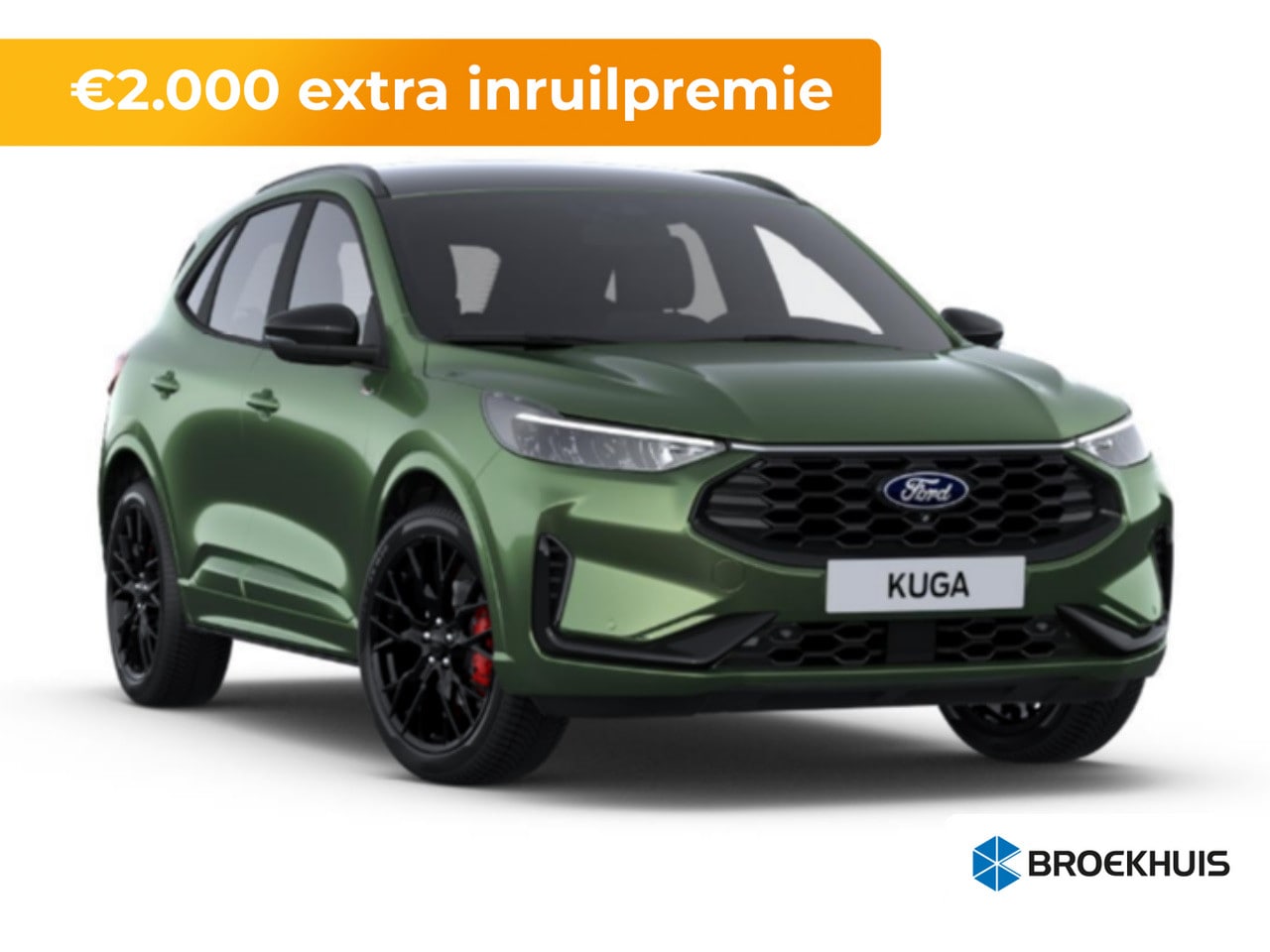 Ford Kuga - 2.5 PHEV ST-Line X | 20"LM-Velgen | Adaptieve Matrix LED koplampen met Coast to Coast sign - AutoWereld.nl