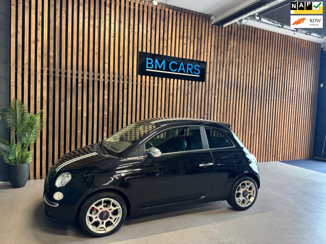 Fiat 500 - 1.4-16V Sport Airco, Sportvelgen, Half Leer - AutoWereld.nl