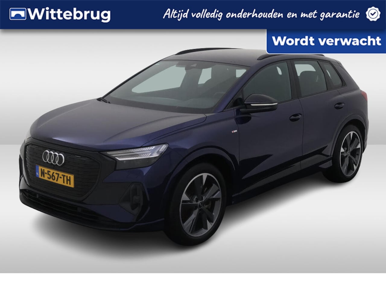 Audi Q4 e-tron - 40 204pk 77 kWh S edition / S-Line Exterieur & Interieur / Navigatie / Elek. Achterklep / - AutoWereld.nl