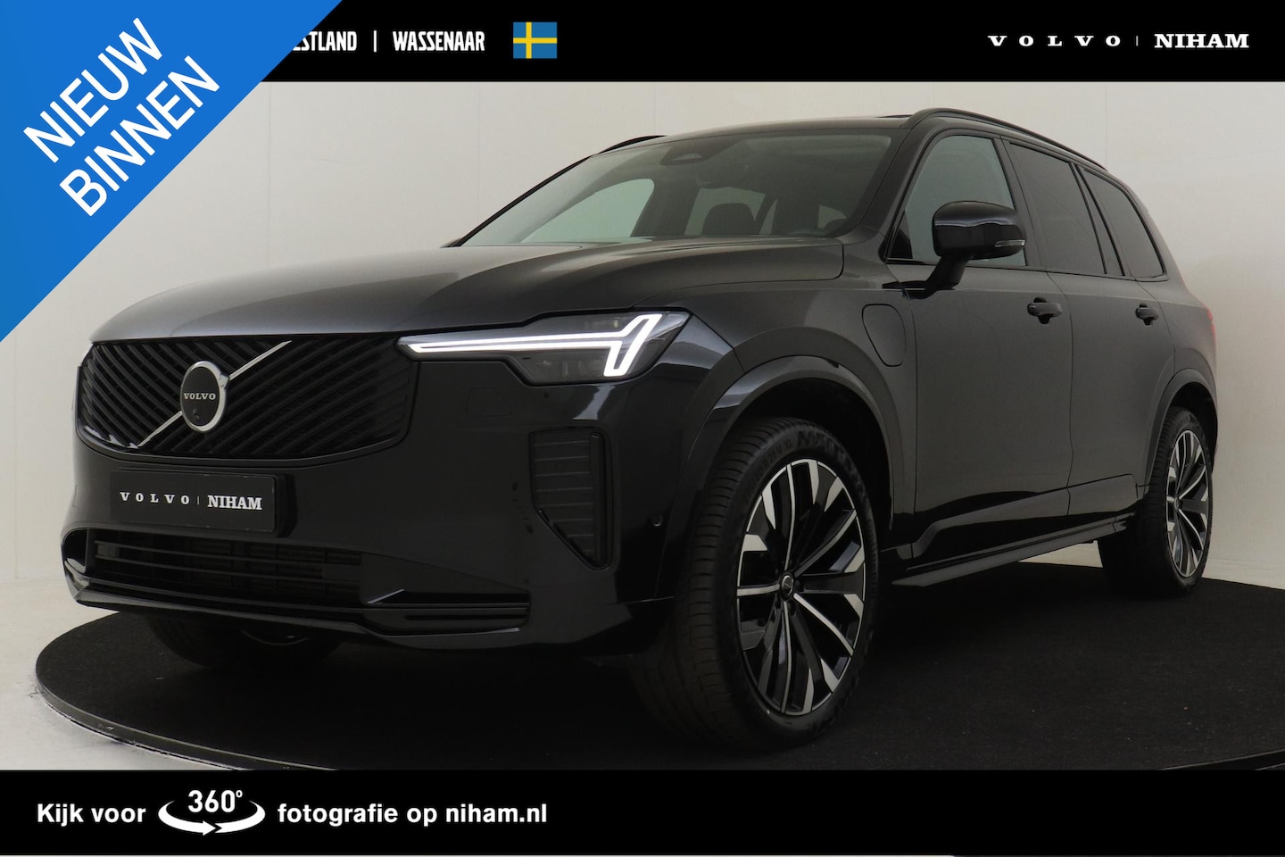 Volvo XC90 - II T8 PLUG-IN HYBRID AWD PLUS DARK -PANO.DAK|HARMAN/KARDON|360°CAM|LUCHTVERING|PRIVACY.GLA - AutoWereld.nl