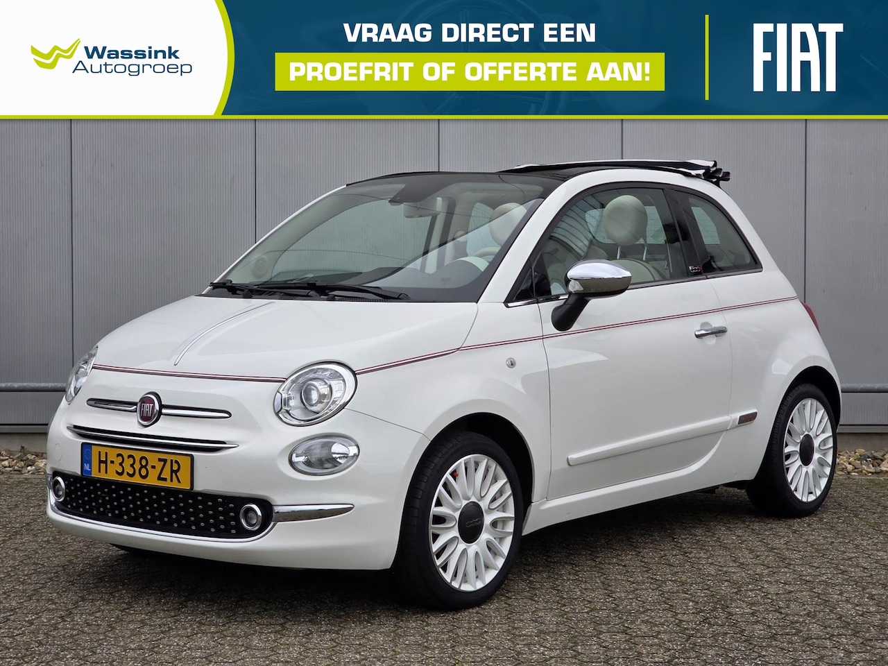Fiat 500 - Turbo 85pk Dolcevita | Navigatie | Bluetooth | Cruise Control - AutoWereld.nl