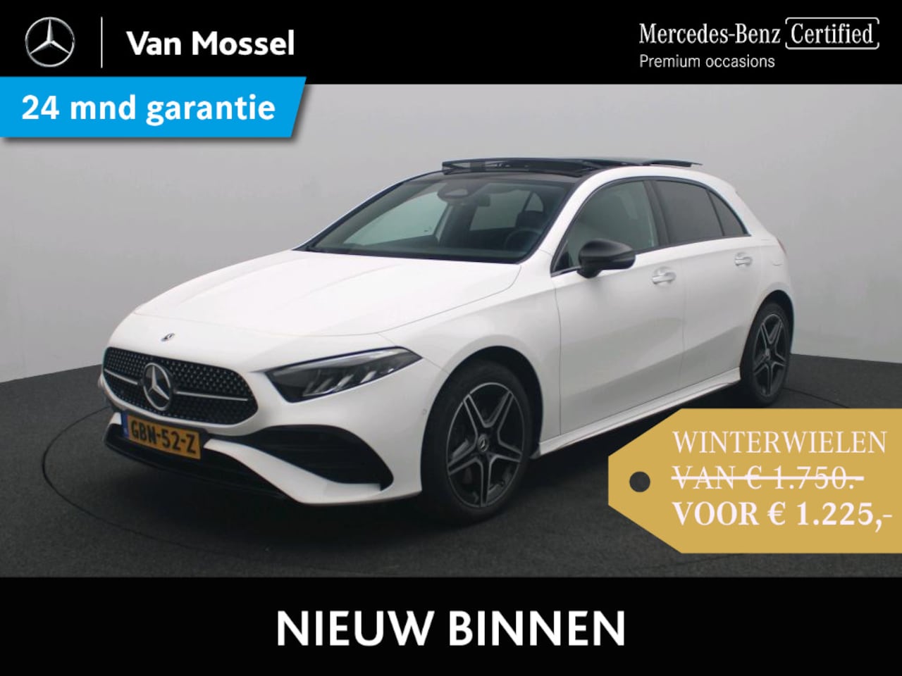 Mercedes-Benz A-klasse - 250 e AMG Line Facelift /Panoramadak /Nightpakket /CarPlay /Elek Trekhaak - AutoWereld.nl