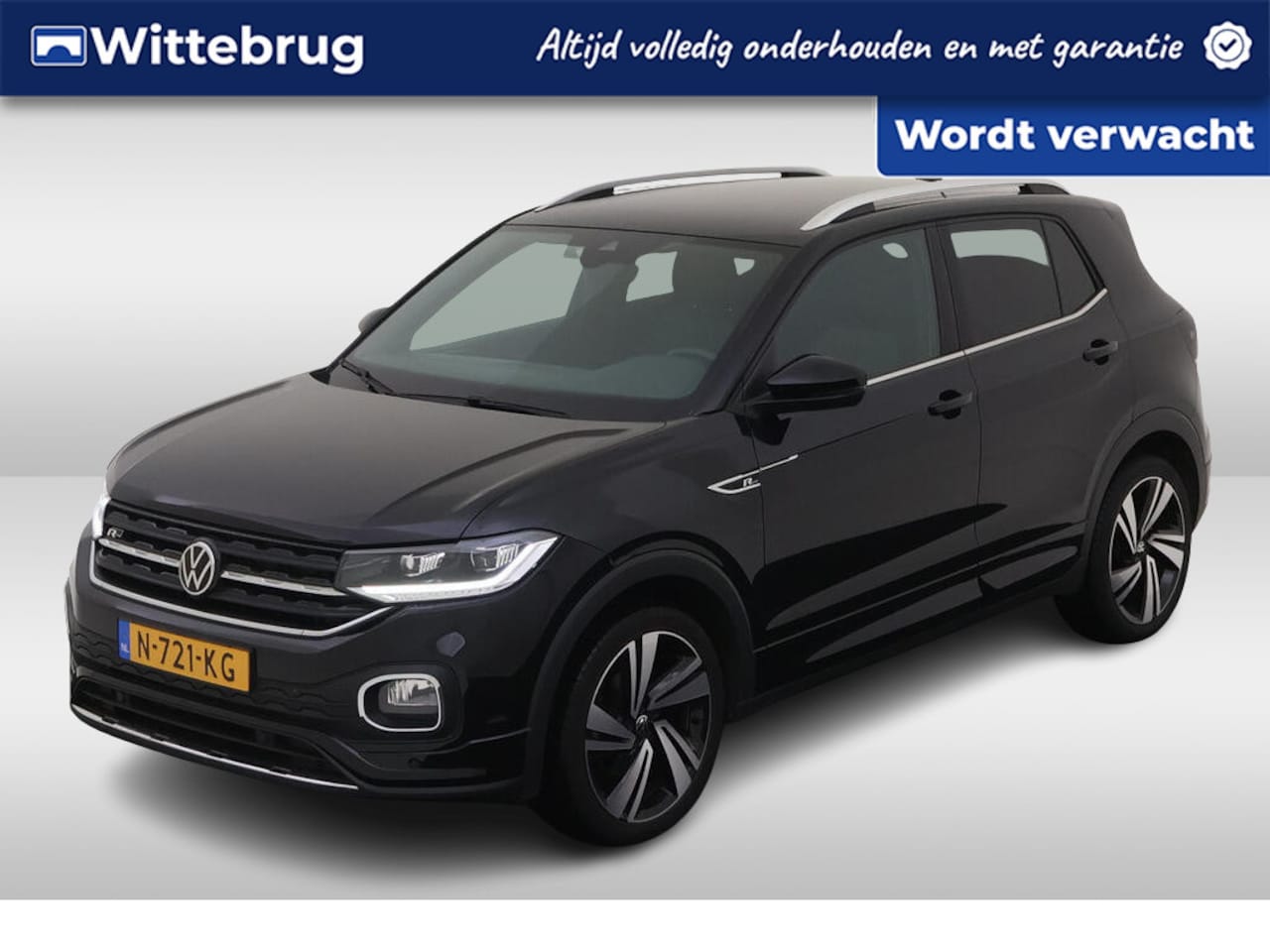 Volkswagen T-Cross - 1.0 TSI 110pk DSG R-Line / R-line interieur + exterieur / LED / Climate control / Donker g - AutoWereld.nl