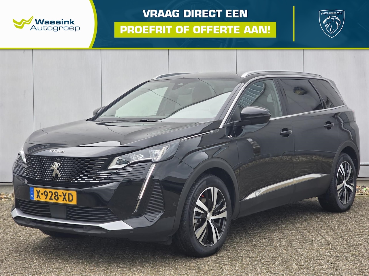 Peugeot 5008 - Hybrid 136pk GT Automaat 7 Persoons I Adaptieve Cruise I Camera V+A I Dodehoek Detectie I - AutoWereld.nl
