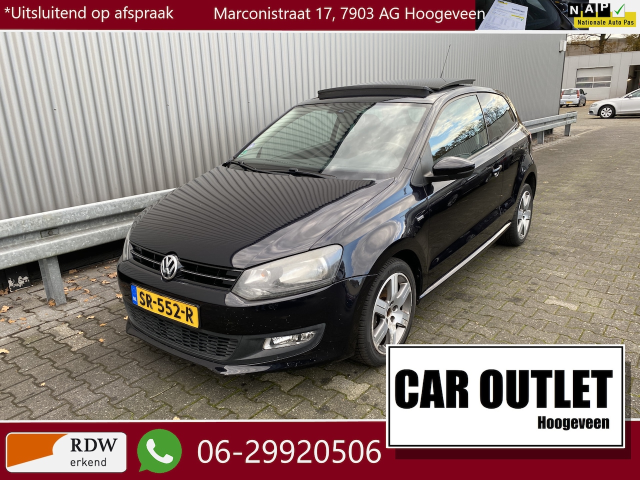 Volkswagen Polo - 1.2-12V Comfortline A/C, Multimedia, Pano, CC, PDC, LM, – Inruil Mogelijk – - AutoWereld.nl
