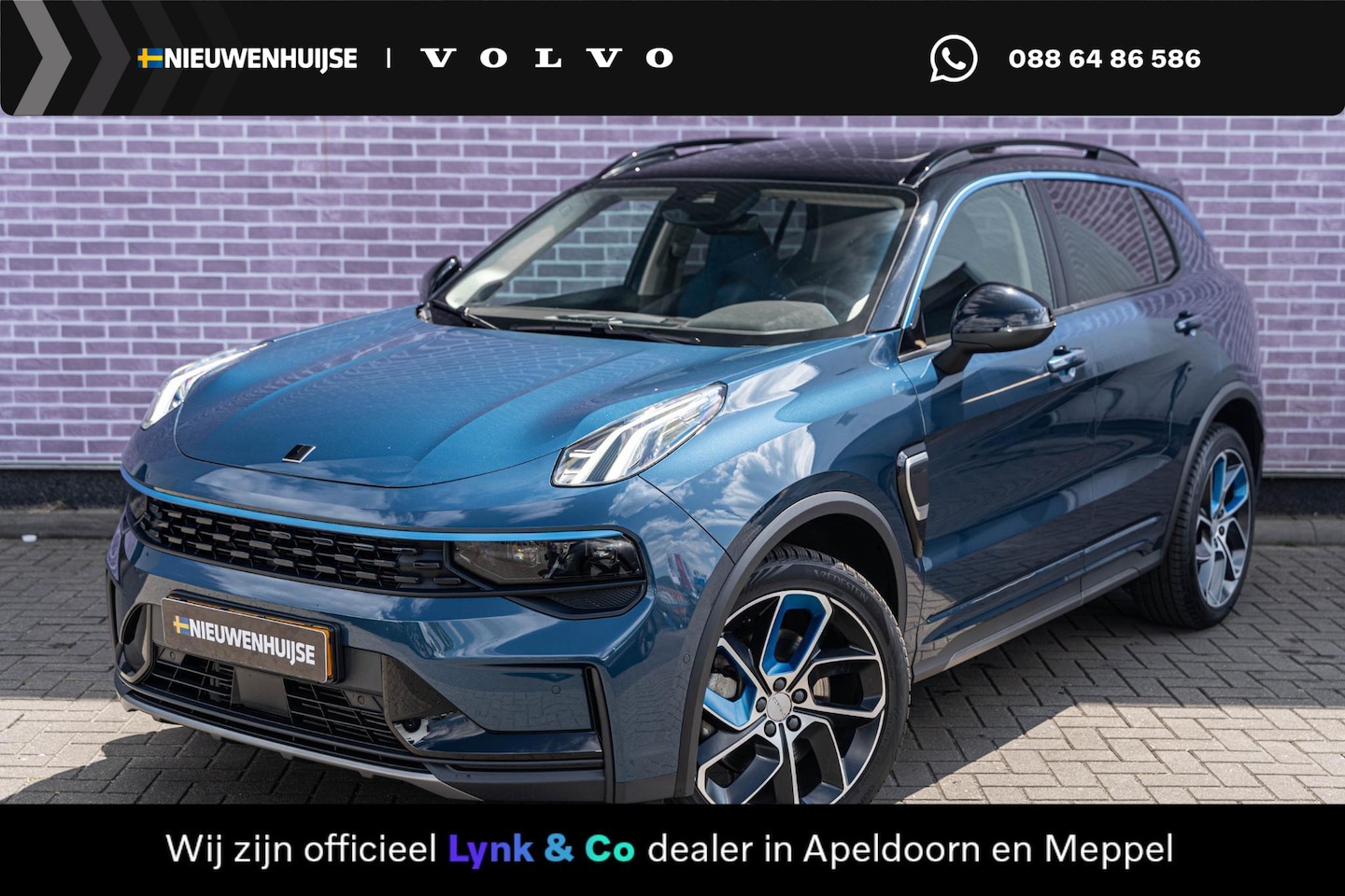 Lynk & Co 01 - 1.5 | 69 KM Elektrisch Rijden | Panoramadak | Adaptive cruise control | Camera | Navigatie - AutoWereld.nl