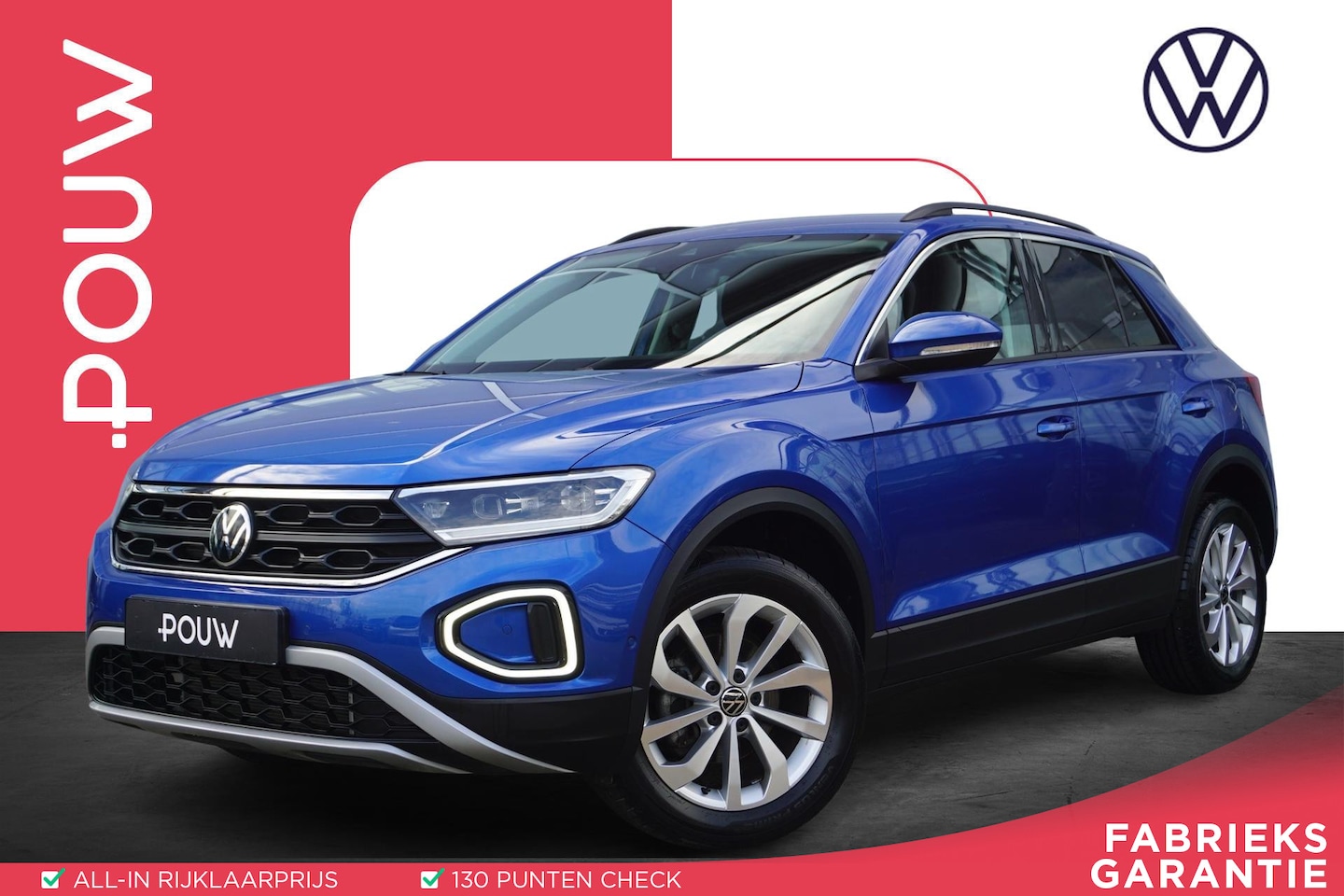 Volkswagen T-Roc - 1.5 TSI 150pk DSG Life Edition | Climatronic | Apple Carplay & Android Auto | Parkeersenso - AutoWereld.nl