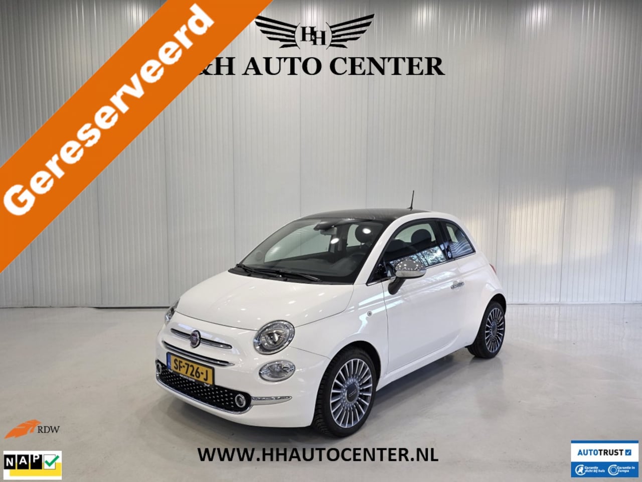 Fiat 500 - 0.9 TwinAir Turbo Lounge |UCONNECT|NAVI| - AutoWereld.nl