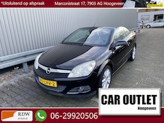 Opel Astra TwinTop - 1.8 Enjoy 151Dkm.NAP, Leer, Navi, Clima, CC, Windscherm, LM, – Inruil Mogelijk –