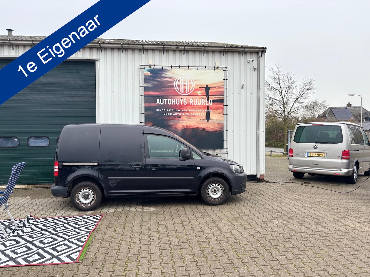 Volkswagen Caddy - 1.6 TDI trekhaak ,schuifdeur. dubbele deur zondag open 2-11-2025 - AutoWereld.nl
