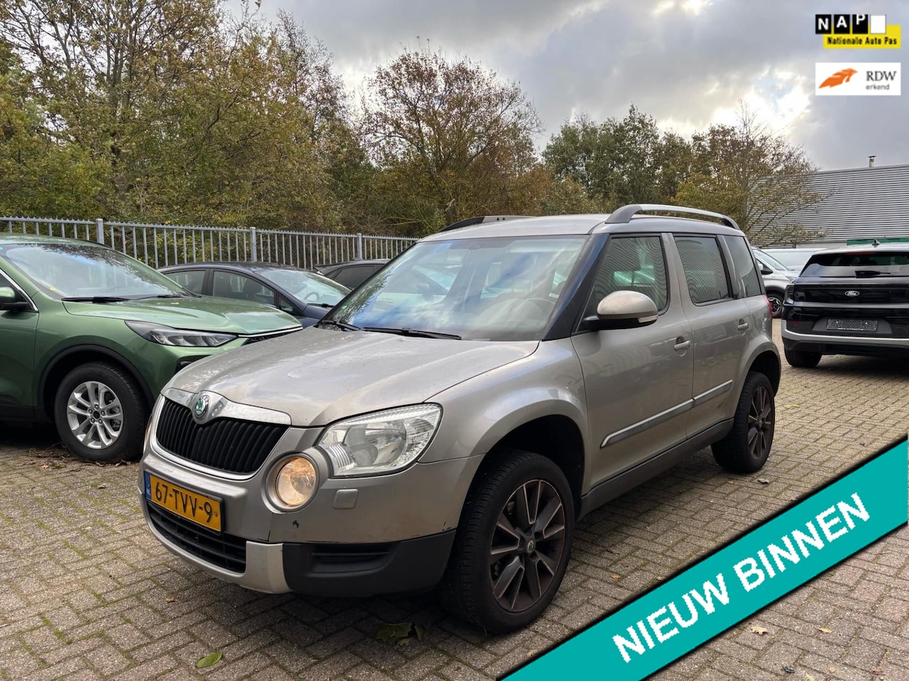 Skoda Yeti - 1.2 TSI 105pk Arctic Clima Cruise Trekhaak 1200kg. 2e eig. Hoge instap - AutoWereld.nl