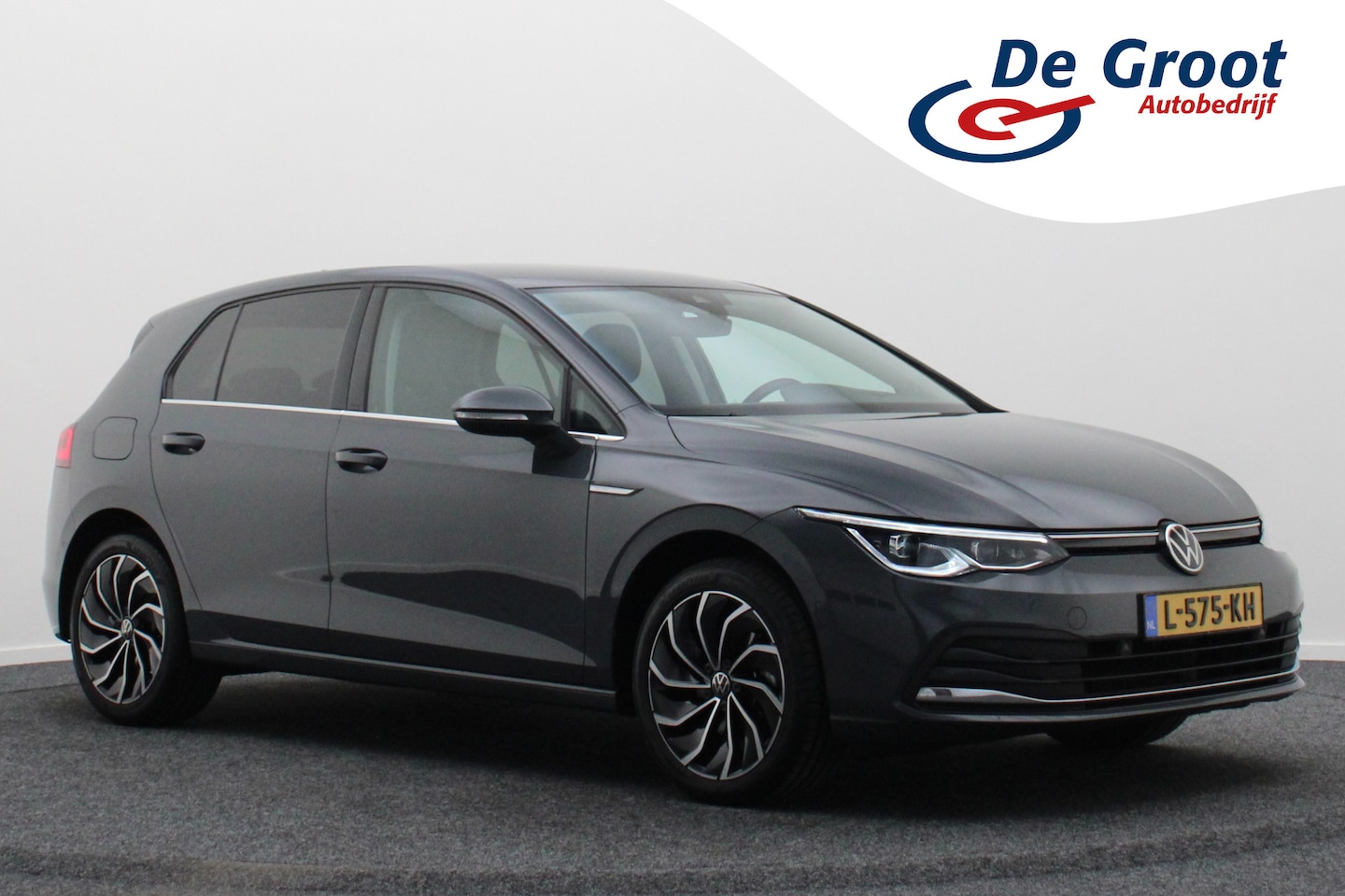 Volkswagen Golf - 1.5 eTSI DSG Style Virtual Cockpit, Head-Up, IQ-Light, ACC, Apple Carplay, Sfeerverlichtin - AutoWereld.nl