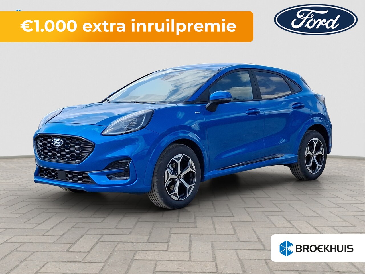 Ford Puma - 1.0 EcoBoost Hybrid ST-Line | Achteruitrijcamera | Apple Carplay/Android Auto|telefooninte - AutoWereld.nl