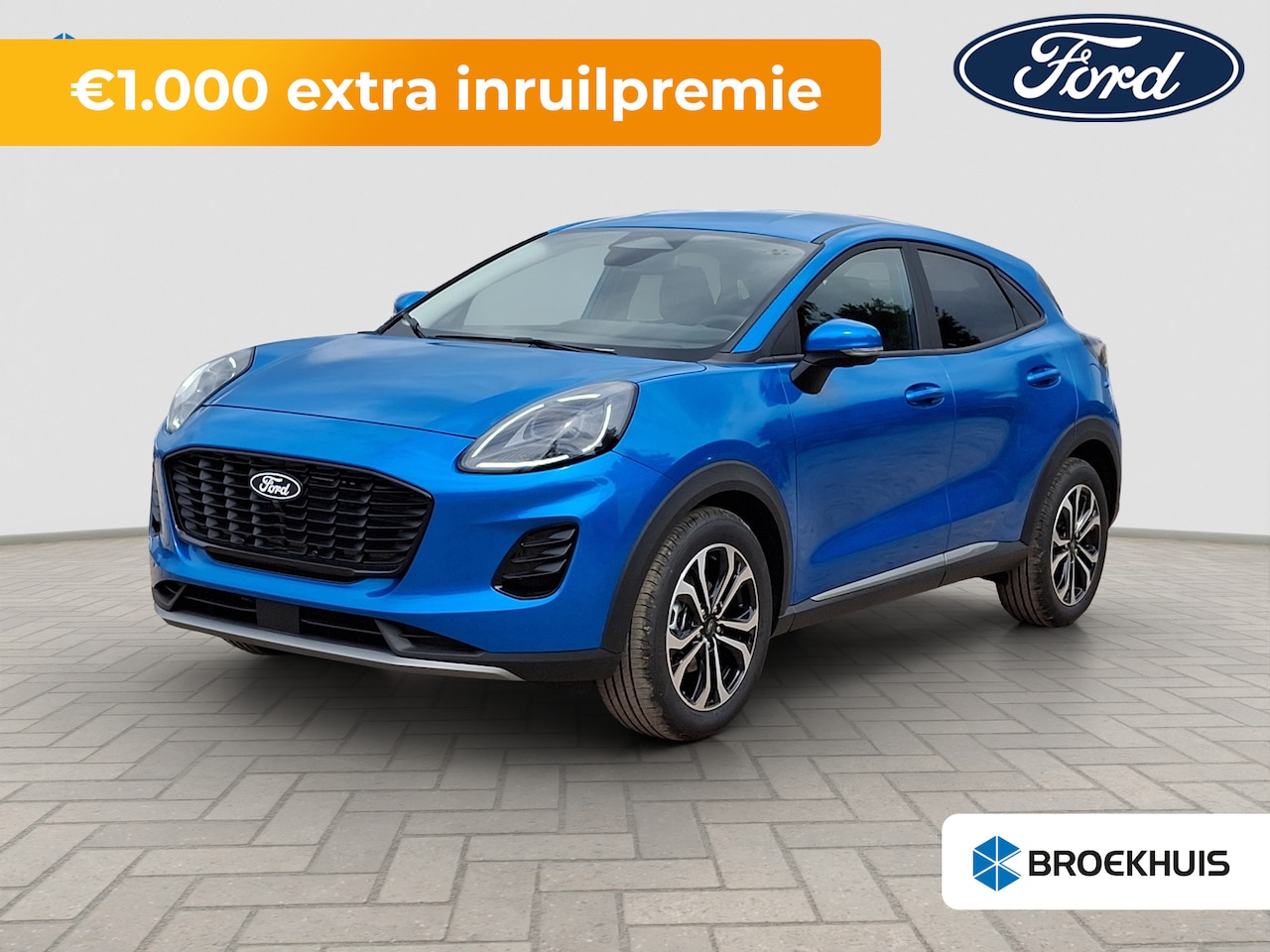 Ford Puma - 1.0 EcoBoost Hybrid Titanium | Achteruitrijcamera | Apple Carplay/Android Auto|telefoonint - AutoWereld.nl